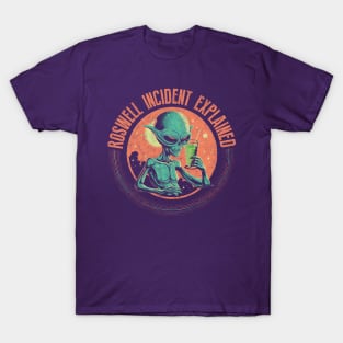 Drunk alien T-Shirt